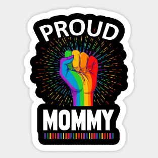 Proud Mommy Gay Lgbt Sticker